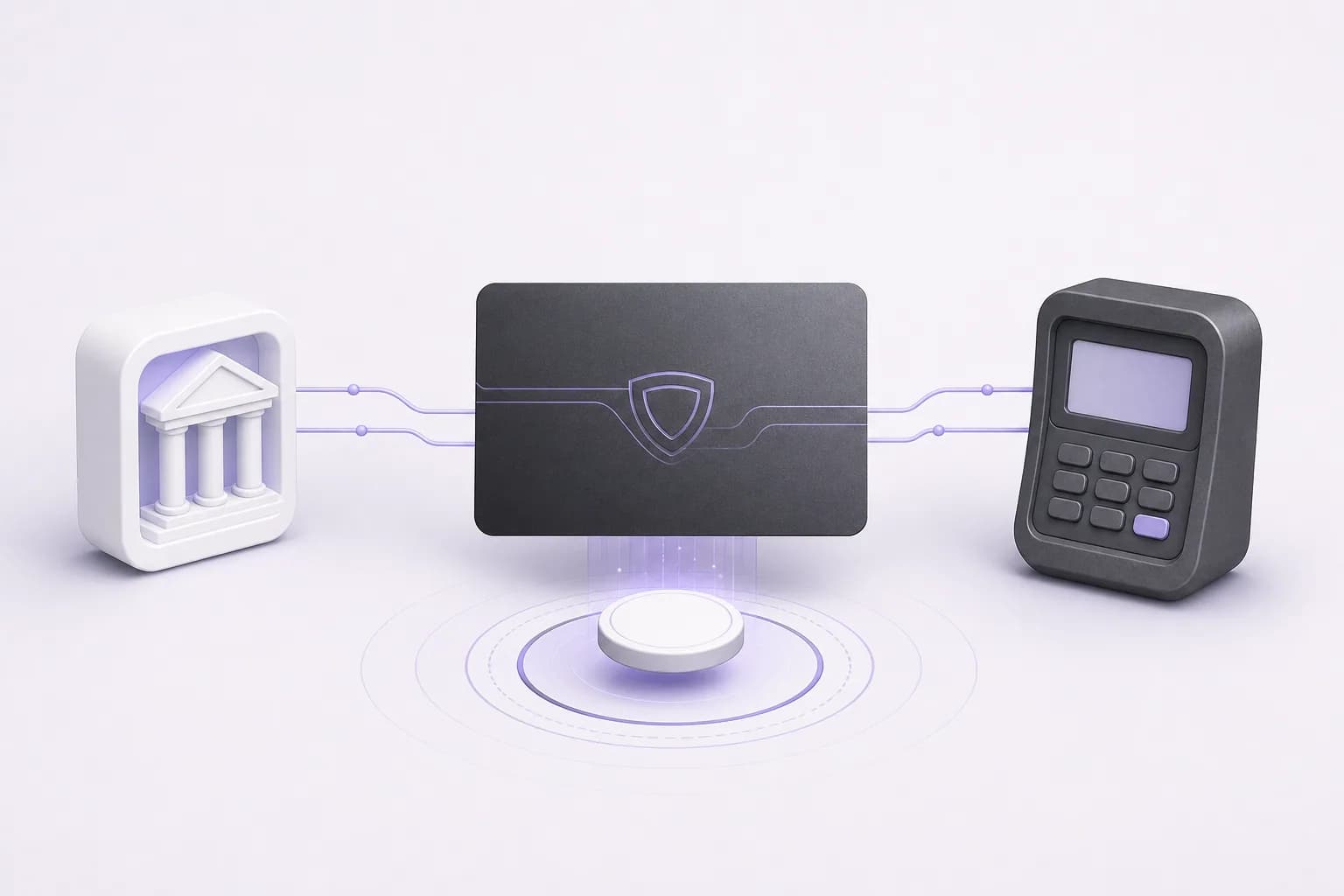 Virtual bank account rails connecting a payment card and stablecoin balance
